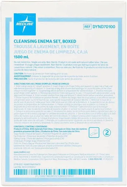 Medline Enema Bag Sets