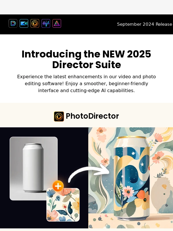 Cyberlink - Introducing The New 2025 Director Suite: Your Gateway to Limitless Creativity