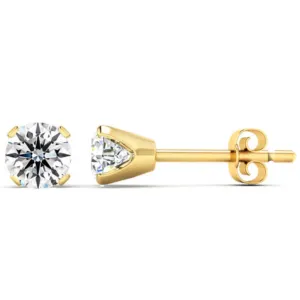 Nearly 3/4Ct Diamond Stud Earrings