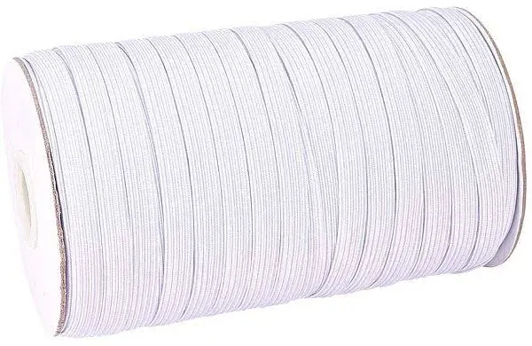 PandaHall Braided Flat Elastic Stretch Band