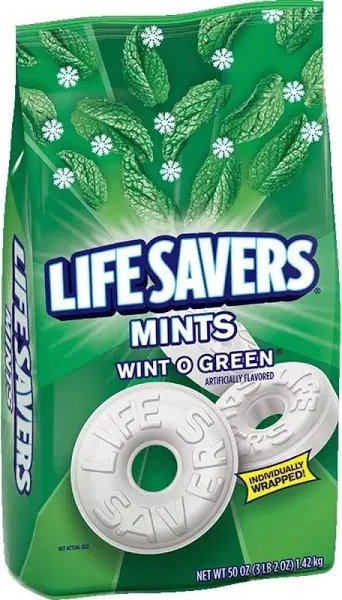 LIFE SAVERS Mints Wint-O-Green Hard Candy