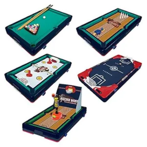 Franklin Sports 5-in-1 Table Top Game Set