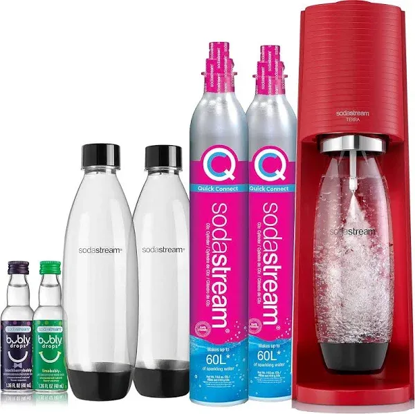 SodaStream Terra Sparkling Water Maker Bundle