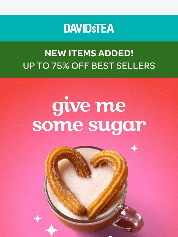 DAVIDs TEA - Everyone’s valentine is in here