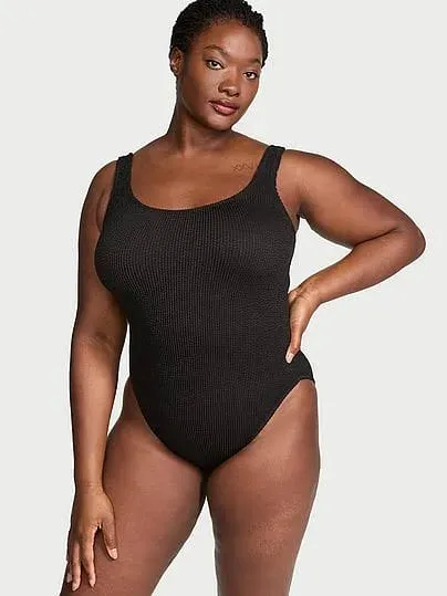 Victoria's Secret Women's Crinkle Scoop One-Piece Swimsuit