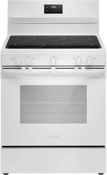 Frigidaire FCRE3052BW 30" Electric Range