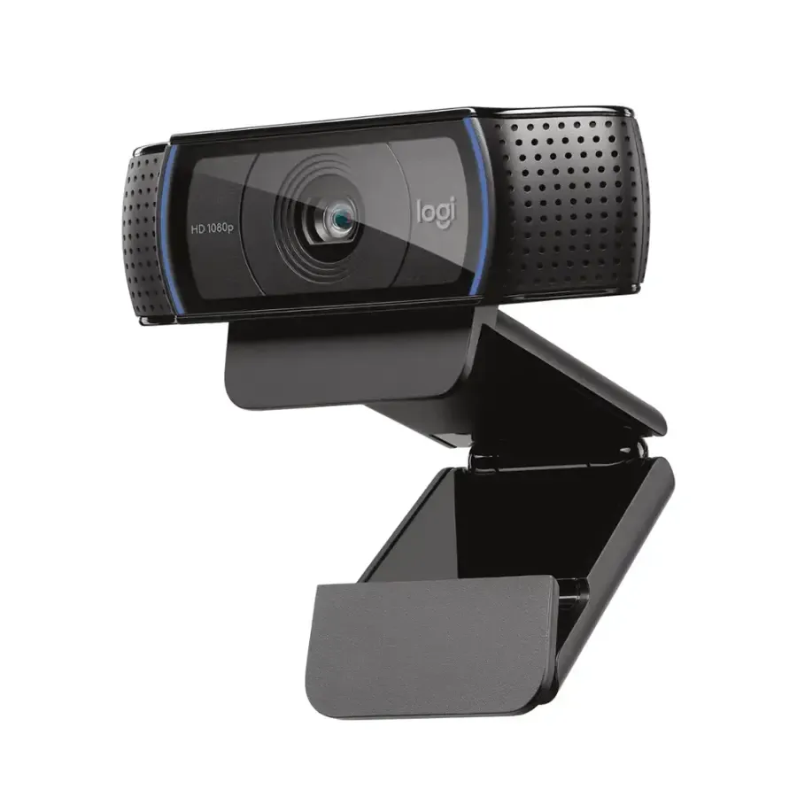 Logitech - C920s Pro Webcam, 1080p, with Privacy Shutter, Black