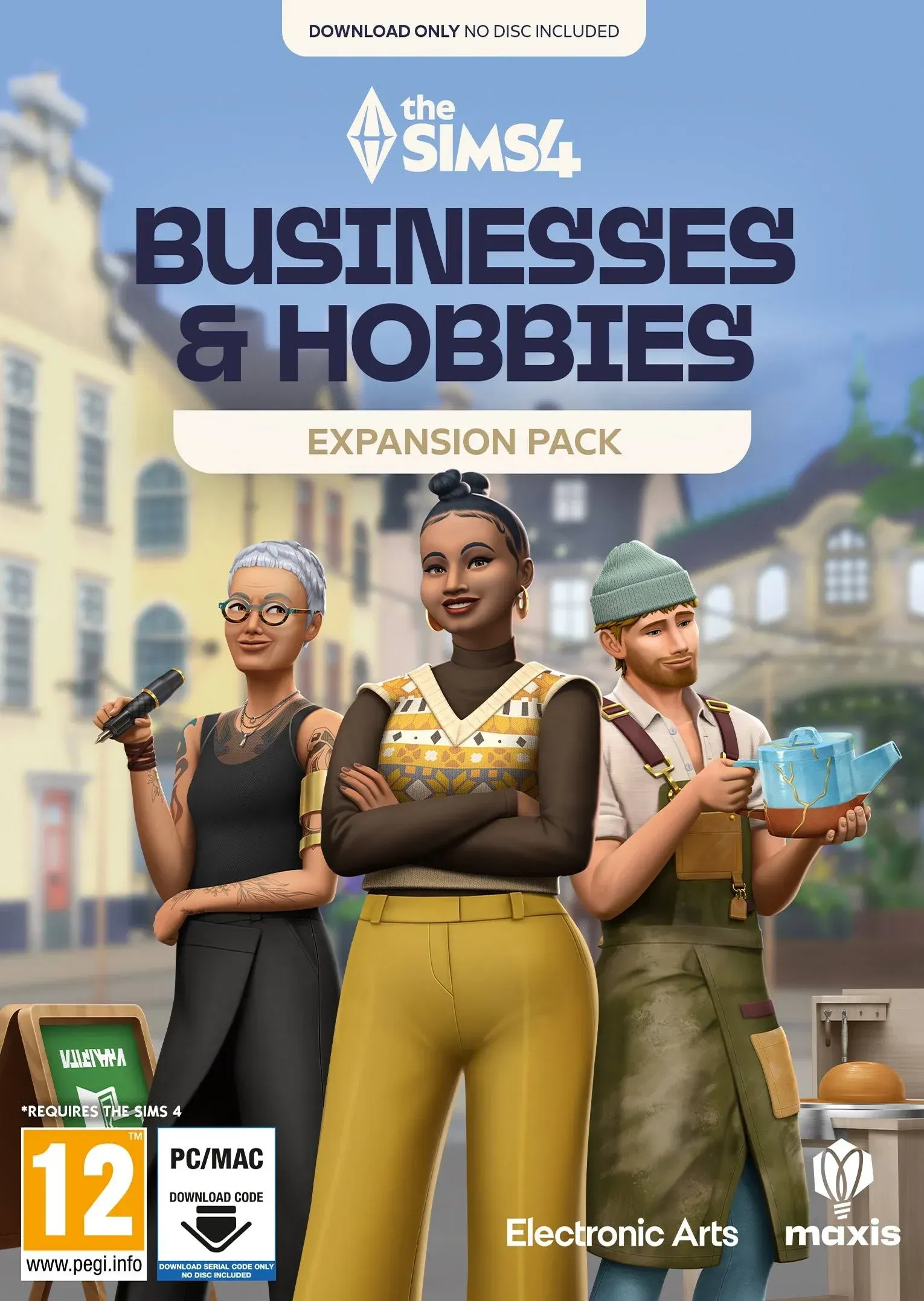 The Sims 4: Businesses & Hobbies Expansion Pack DLC