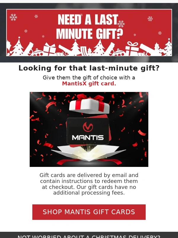 Mantisx - Last Call for Gifts! MantisX Is the Perfect Gift for Shooters