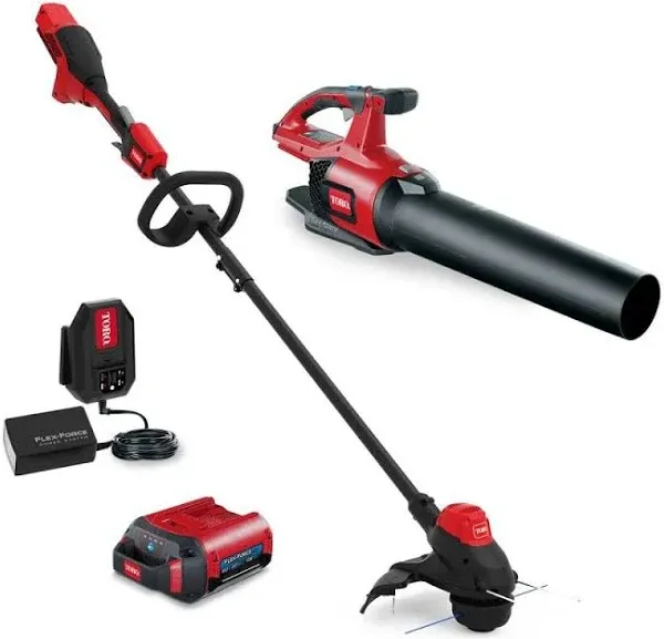 Toro 60V Max 2-Tool Combo Kit String Trimmer/Leaf Blower