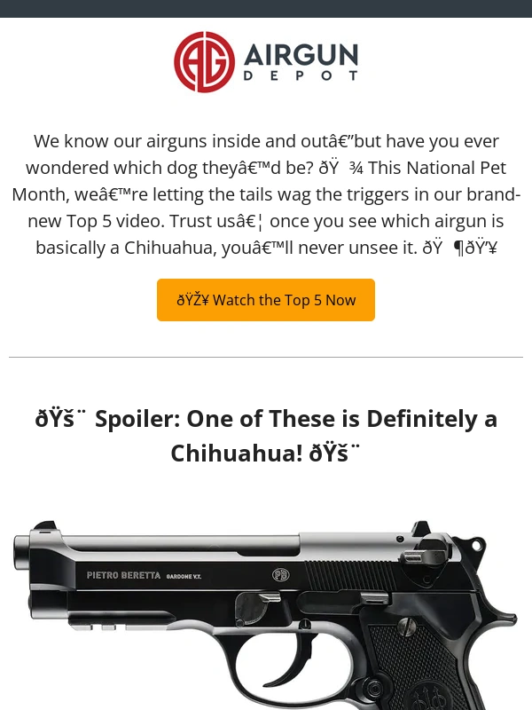 Airgun Depot - 5 Airguns With Bark AND Bite ?