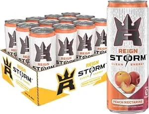 Reign Storm Peach Nectarine Fitness & Wellness Energy Drink