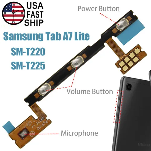 Volume Power Button Flex Cable for Samsung Galaxy Tab A7 Lite 8.7"