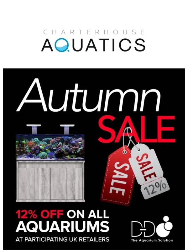 Charterhouse Aquatics - 12% OFF D-D AQUARIUMS