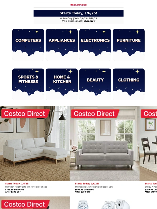 Costco Travel - 5 Days Only! Online-Only HOT BUYS Start Today!