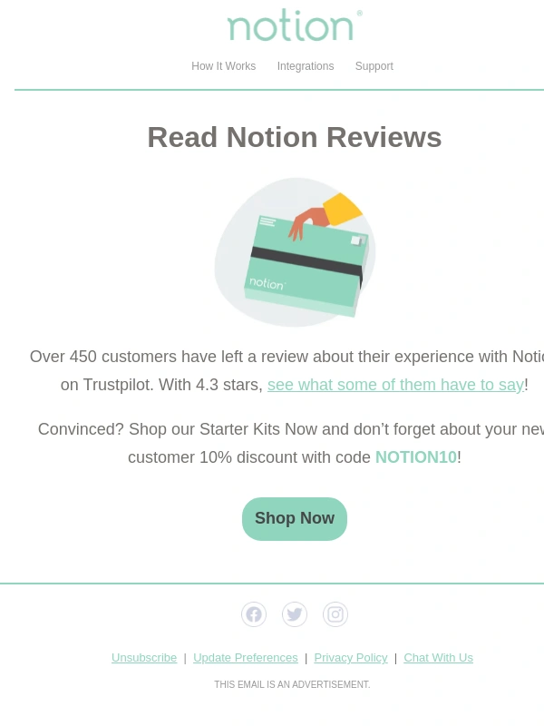 Notion - ⭐ 4.2 Stars on Trustpilot