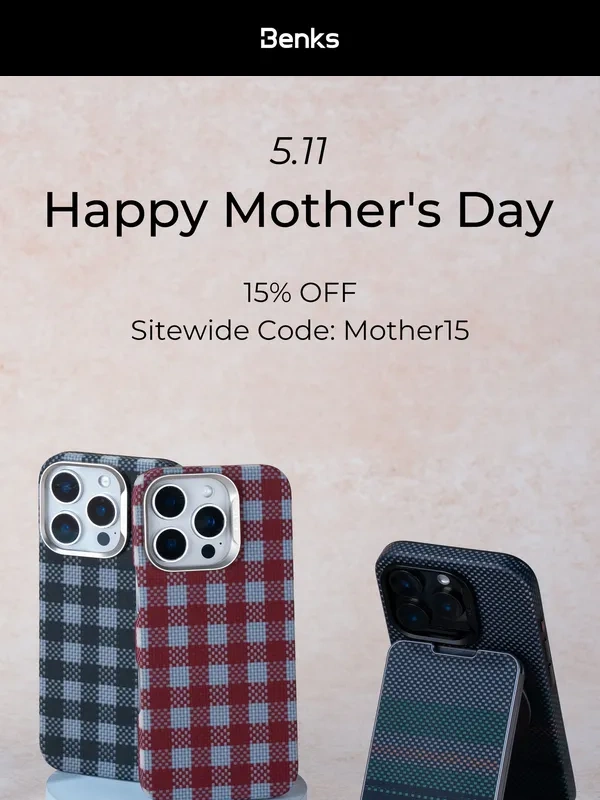Benks - ?15% Off Everything She’ll Love – Shop Mother’s Day Early?