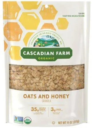 Cascadian Farm Organic Granola Oats and Honey