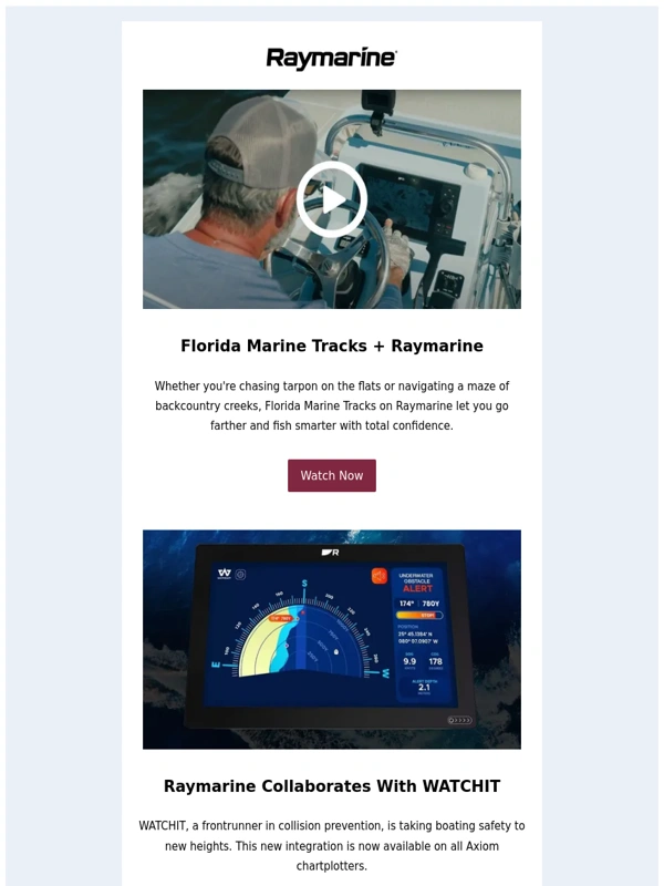 Raymarine - December Newsletter