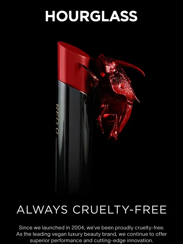 Hourglass Cosmetics - Our Commitment To Cruelty-Free