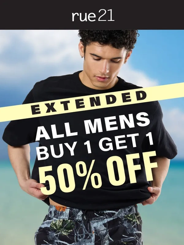rue 21 - DEALS FOR HIM ??