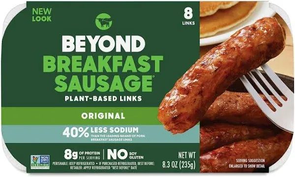 Beyond Meat Classic Plant Based Links Breakfast Sausage