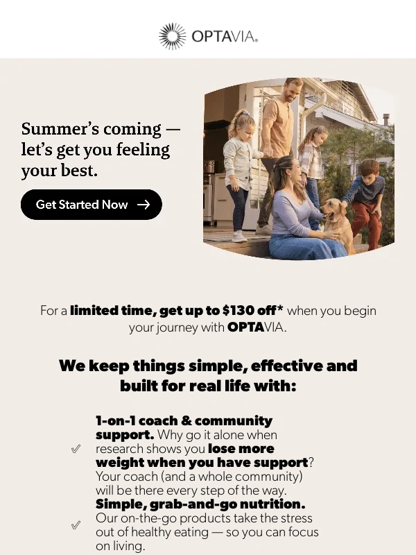 OPTAVIA - Your summer goals,made simple (and more affordable!)
