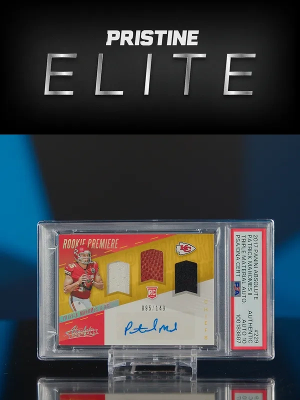Pristine Auction - ? Mahomes 2017 RC—Signed and Stunning!