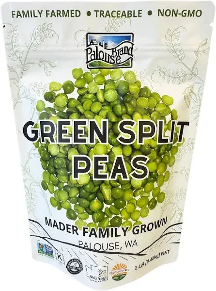 Certified Glyphosate Residue Free Green Split Peas