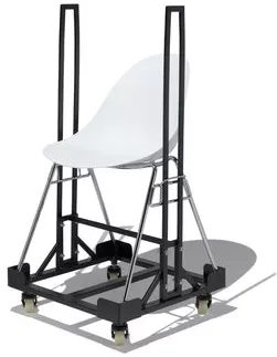 Industry West Stax Chair Trolley