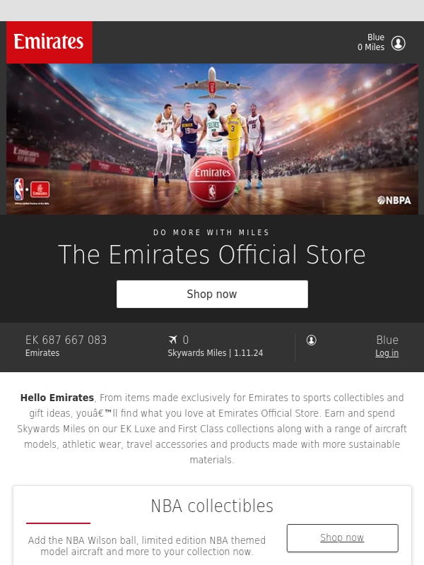 Emirates - Match your passions at Emirates Official Store