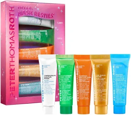 Peter Thomas Roth Hello, Mask Besties! 5-Piece Mask Kit