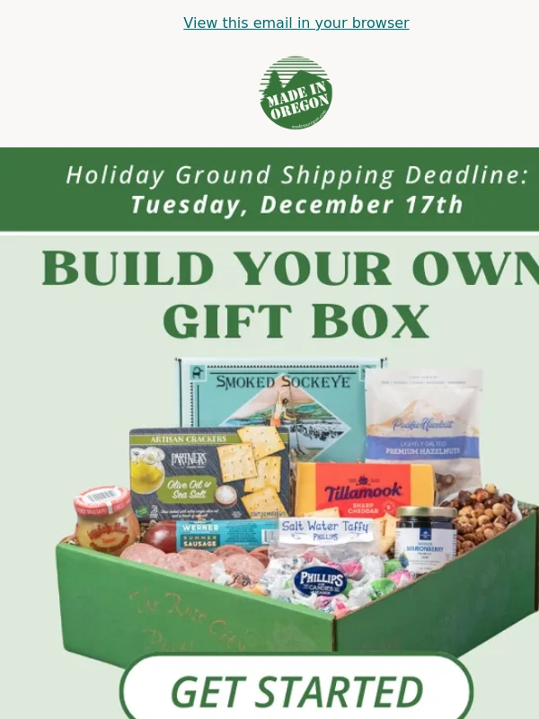 Made In Oregon - Build the Ultimate Oregon Gift Box ?