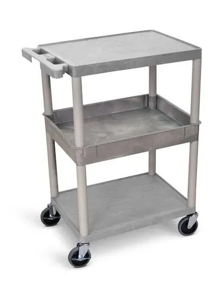 Luxor 3-Shelf Tub Cart