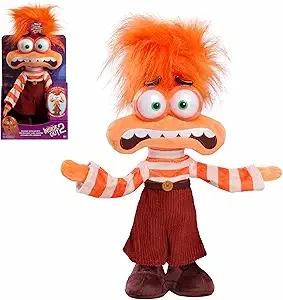 Disney and Pixar Inside Out 2 Shaking with Anxiety Feature Plush