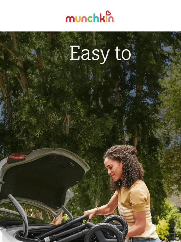 Munchkin - Meet our Ultra-Lite Stroller Wagon