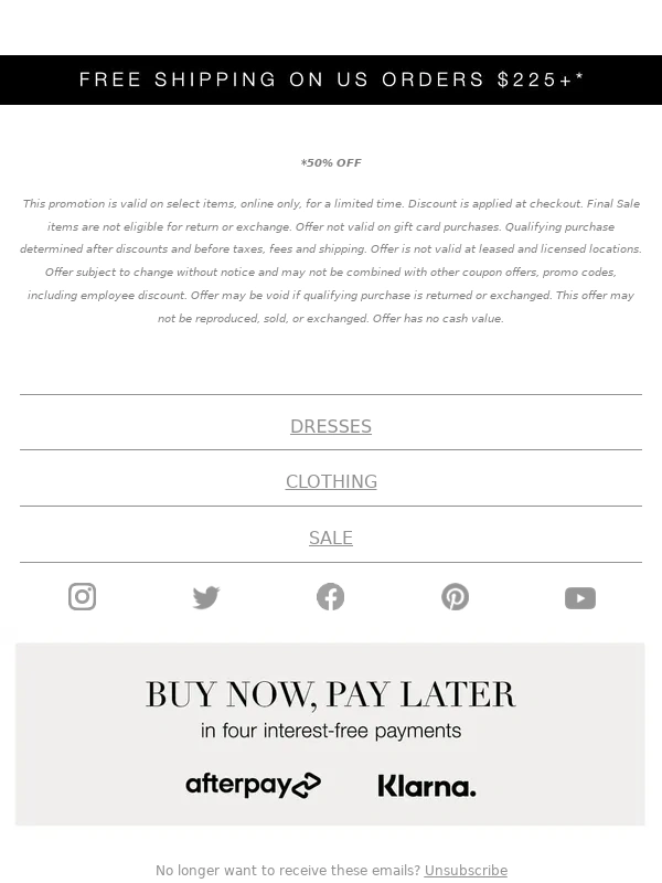 BCBG - Feeling grateful | 50% off!
