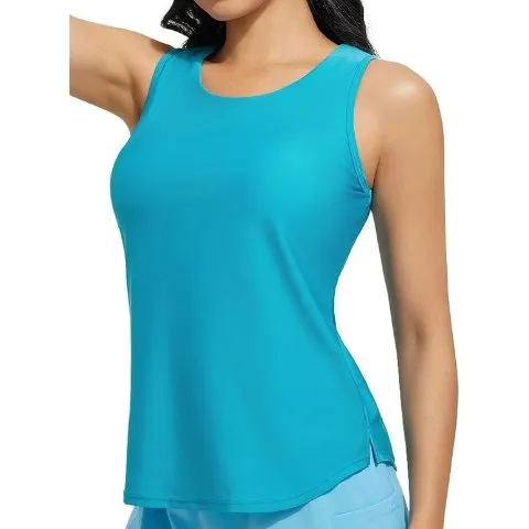Baleaf Tankini Tops for Women High Neck