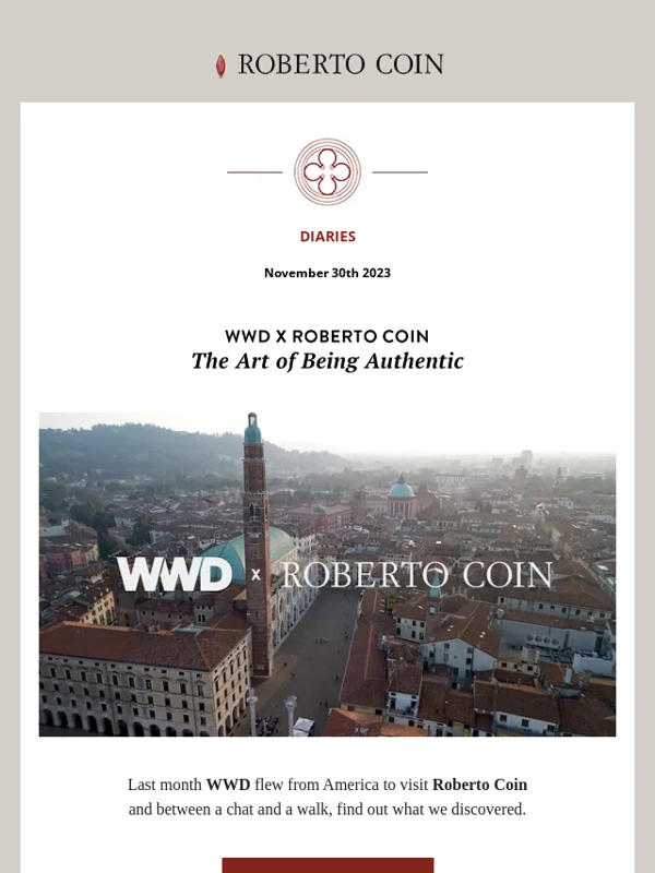 Roberto Coin - O Coin Diaries: The Art of Being Authentic