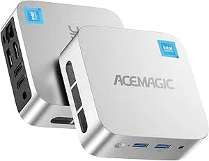 $139.99: ACEMAGICIAN Mini PC Advanced CPU Twin Lake N150 up to 3.6GHz 16GB DDR4 RAM 256GB SSD Desktop Mini Computer at Amazon