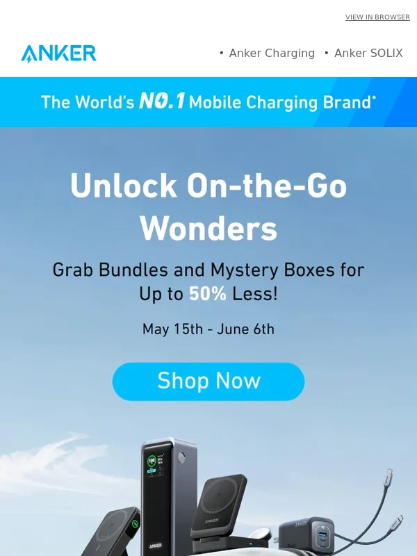 Anker - Open the Door to Exclusive Deals on Travel Tech! ?️