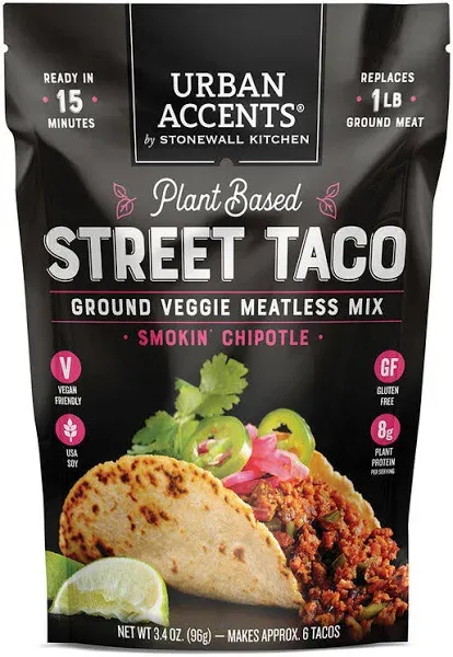 Urban Accents Smokin' Chipotle Plant-Based Street Taco