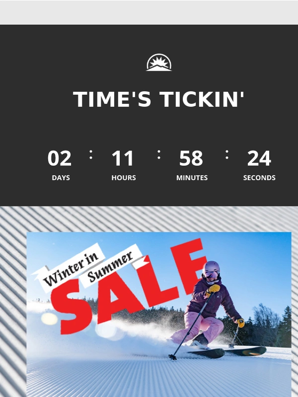 Sunday River - Our Winter in Summer Sale Wont Last Long