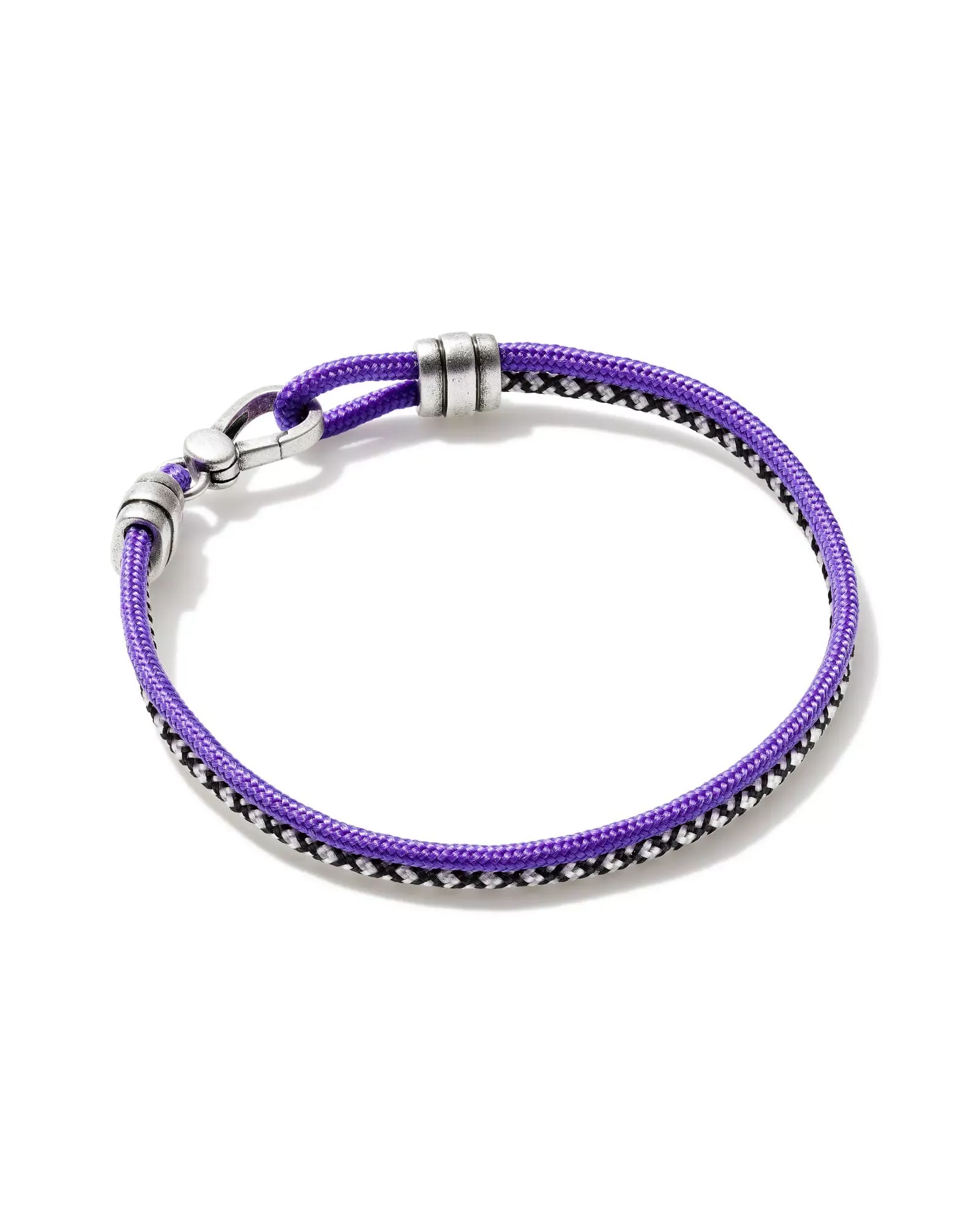 Kendra Scott Kenneth Oxidized Sterling Silver Corded Bracelet