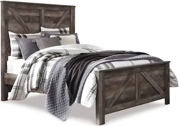 Ashley Wynnlow Crossbuck Panel Bed
