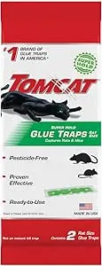 2-Pack Tomcat Rat Size Super Hold Glue Traps $4.14 + Free Shipping w/ Prime or on $35+