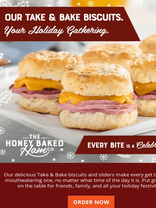 THE Honey Baked - The best way to start the day or start the party ?