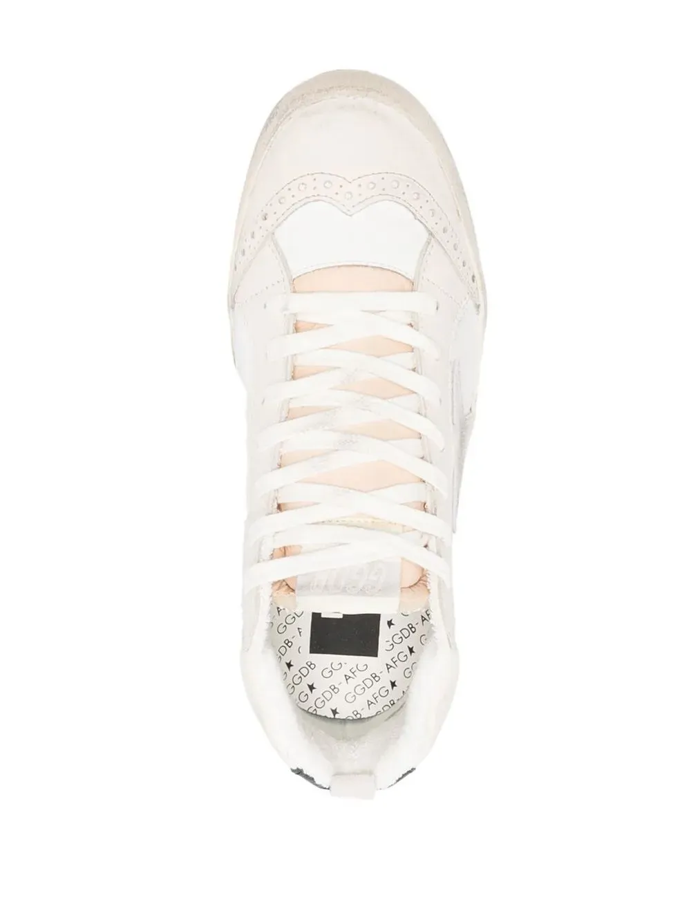 Golden Goose Mid Star Sneakers In White