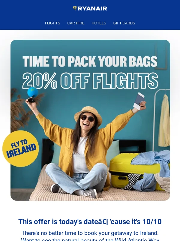Ryanair - This offer is 10/10 ?