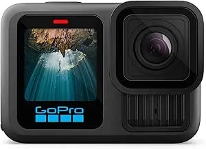 GoPro HERO13 Black - Waterproof Action Camera with 5.3K60 Video, 27MP Photo + Compatability with HB-Series Lenses $329  Amazon